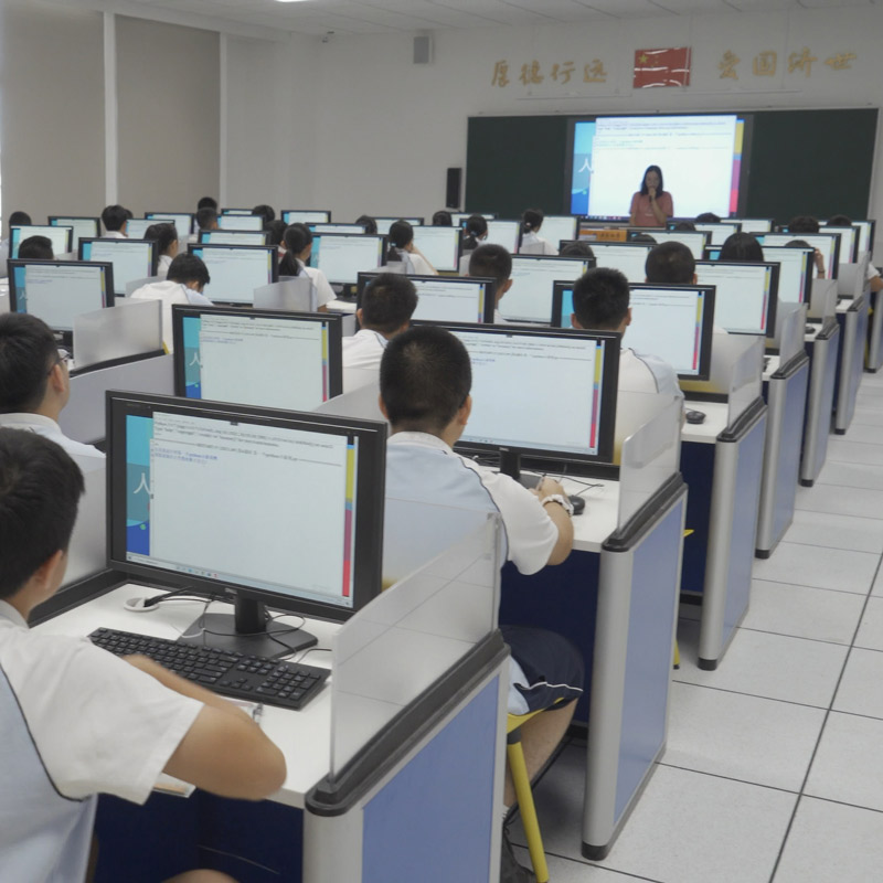 升降屏風桌\機考卡座\雅思托福考試中心