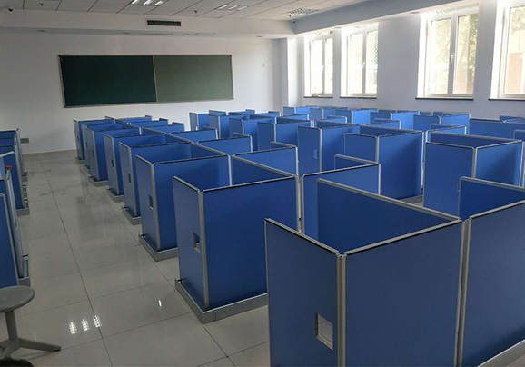 北京市某升降屏風多媒體教室